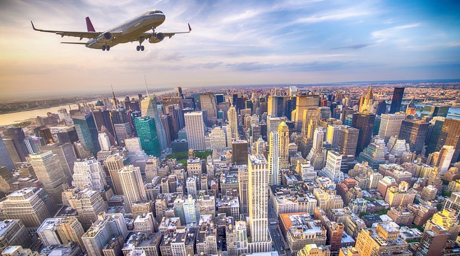fly to New York City